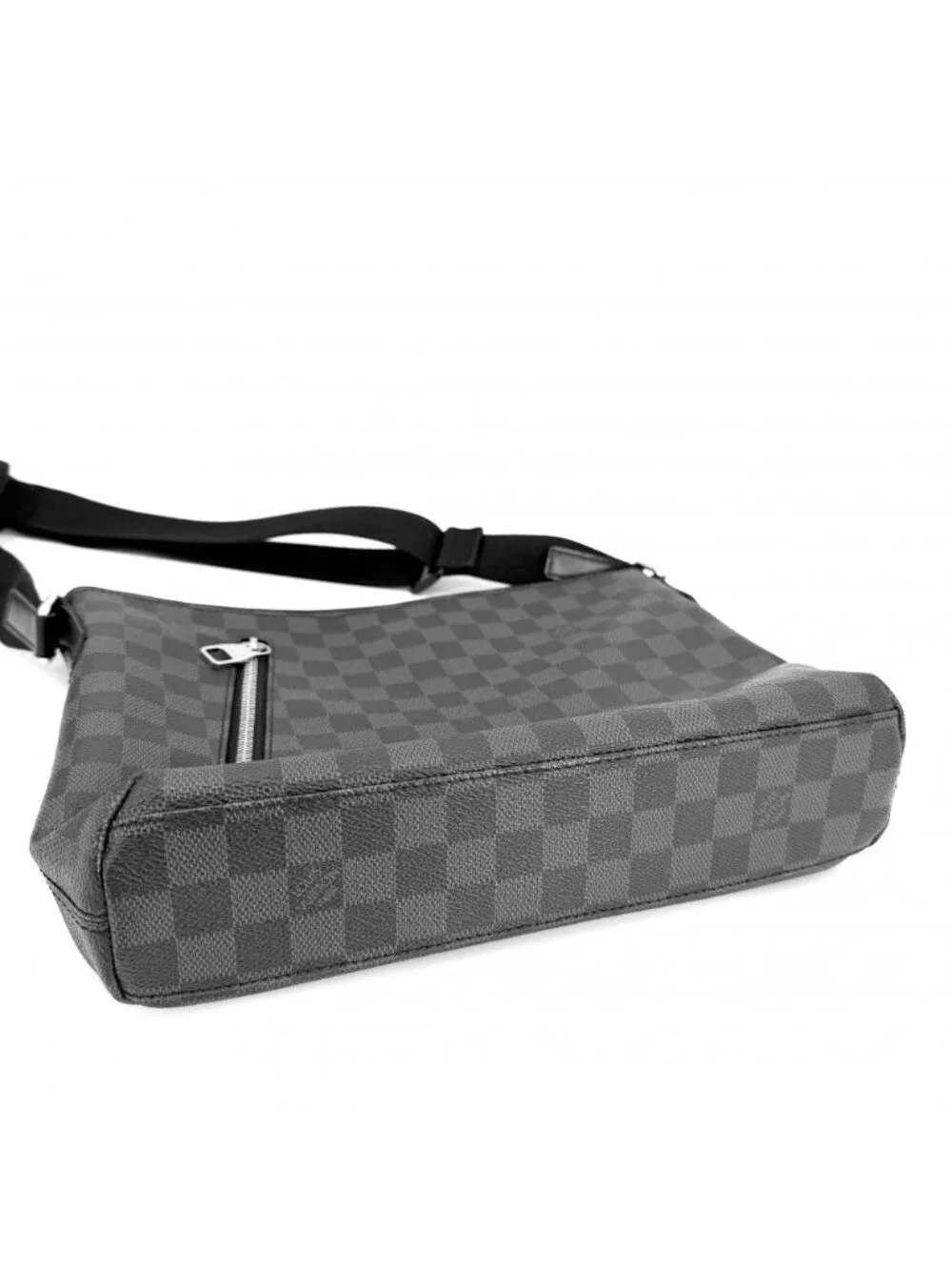 Louis Vuitton Shoulder Bag Damier Graphite Mick PM Bag Crossbody Black Silver
